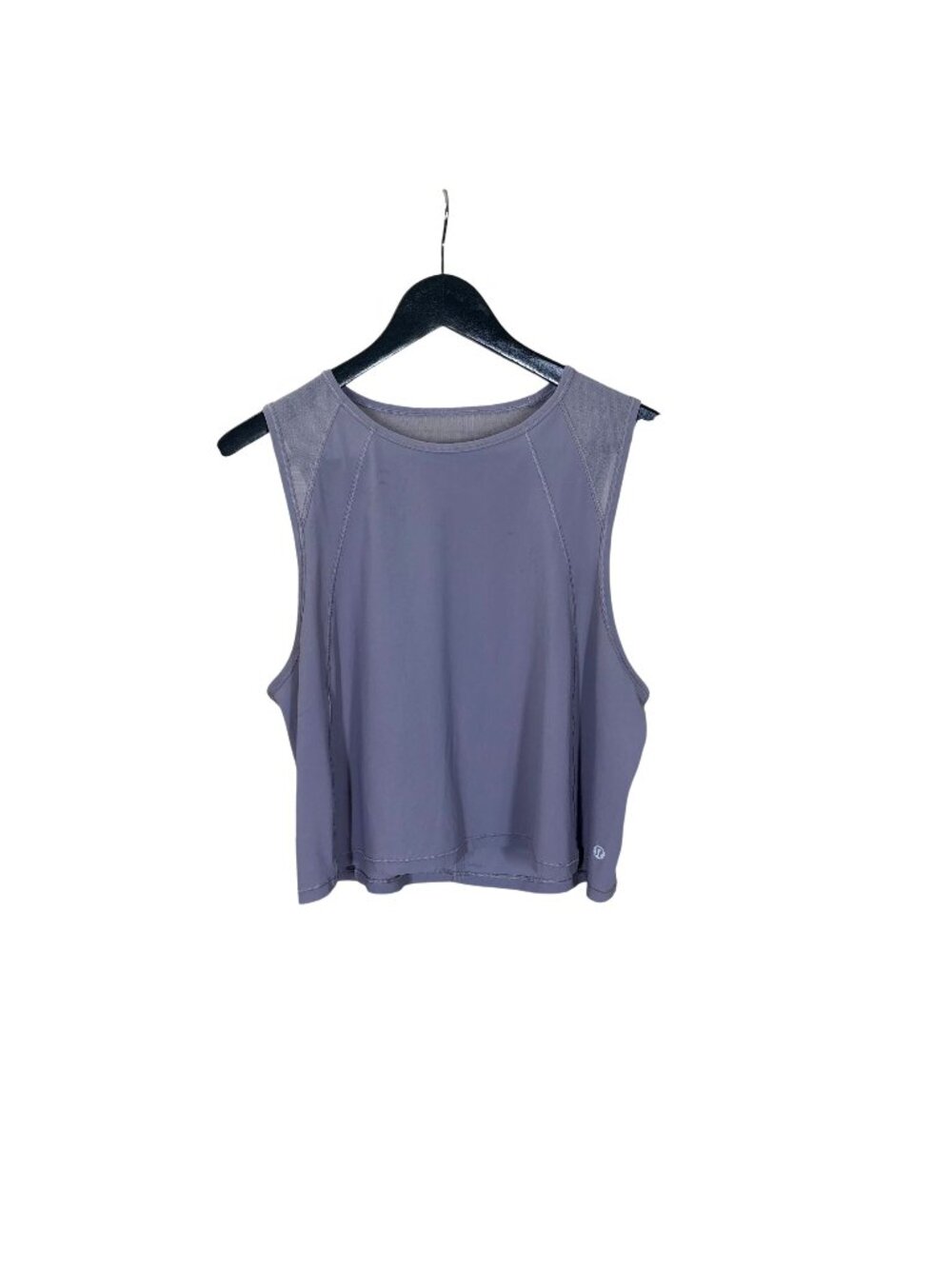 Lululemon Purple Matte Sleeveless Sculpt Crop Top Medium